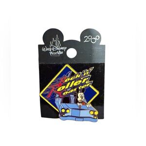Walt Disney World Rock 'n' Roller Coaster  Mickey Pin 1999 Edition - NWT